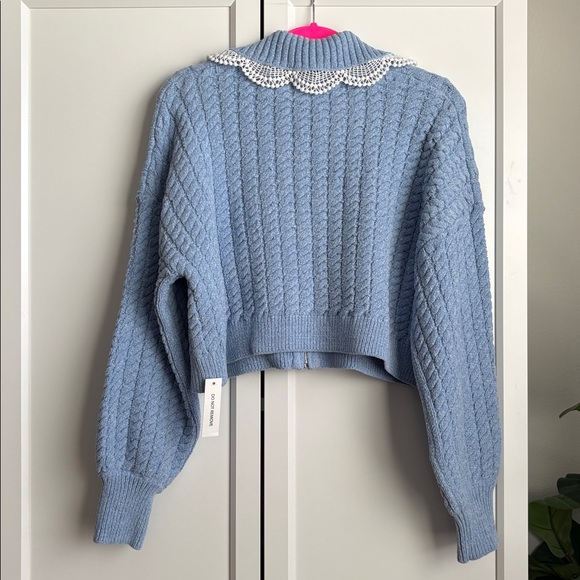 NWT For Love & Lemons Tierra Knit Jacket, XS - Picture 5 of 5